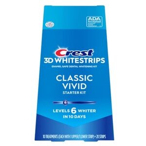 Crest 3D Whitestrips Vivid White Starter Kit NIB